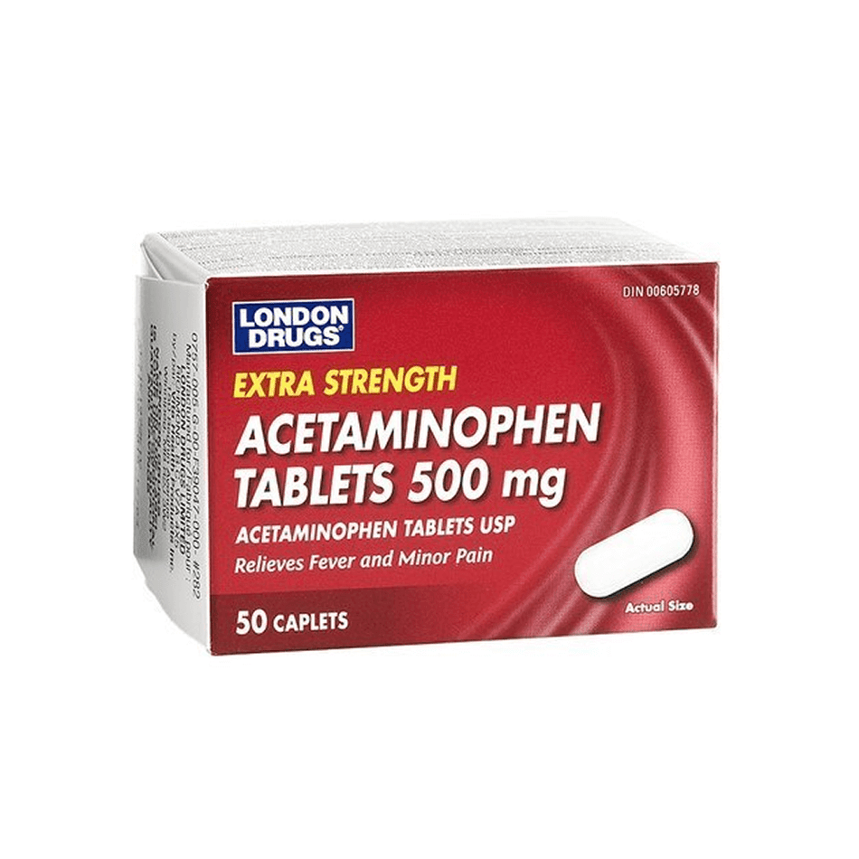 Acetaminophen 500 mg Tablet