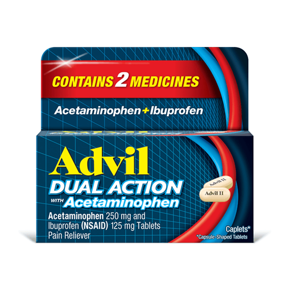 Advil Dual Action with Acetaminophen