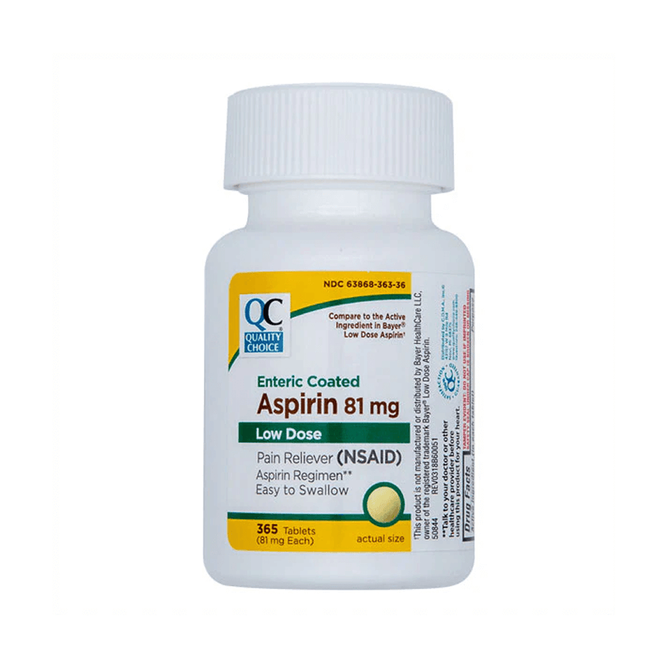 Aspirin 81mg Enteric-Coated