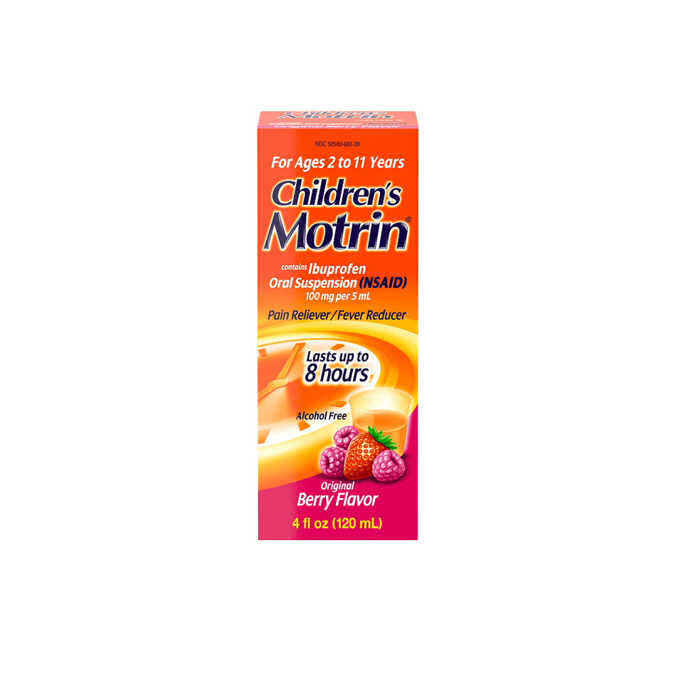 Children Ibuprofen Suspension Berry