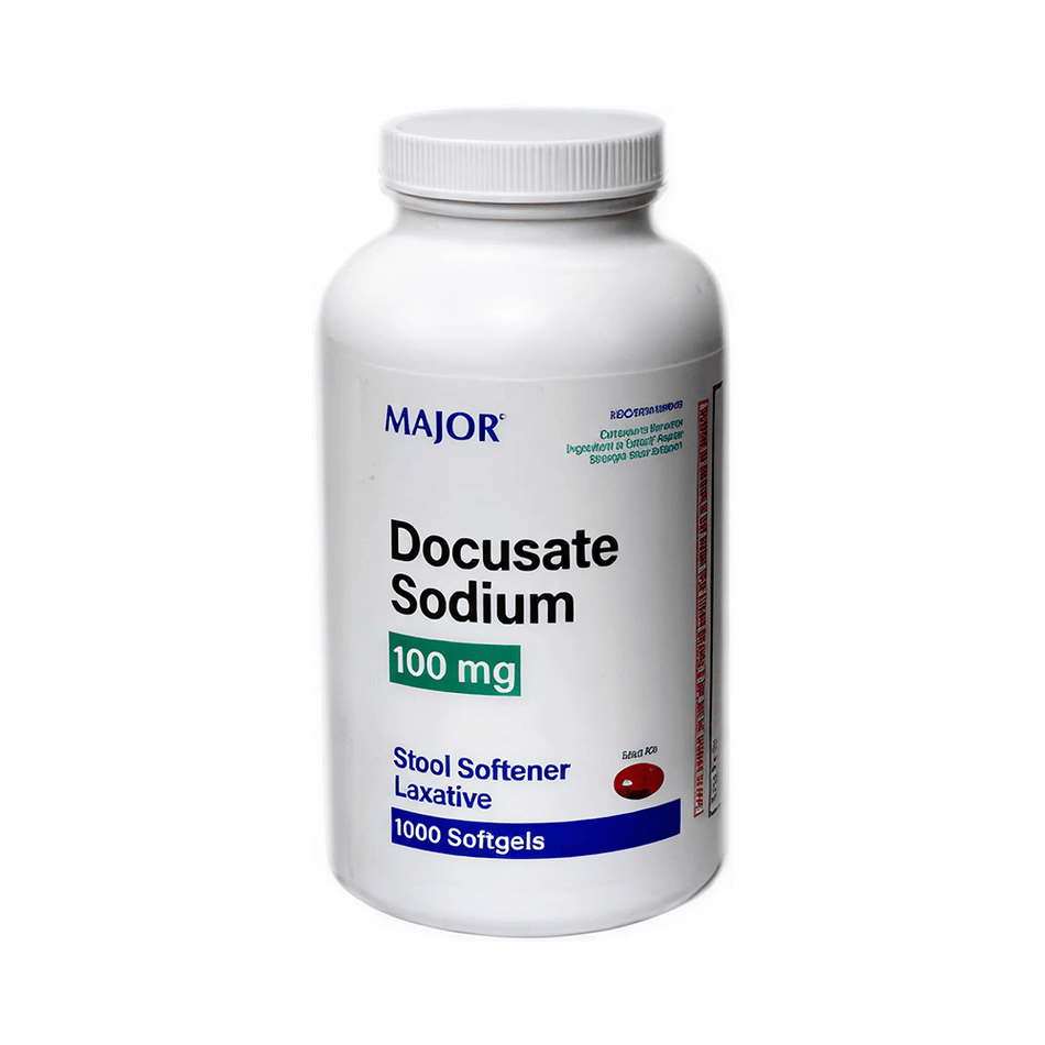 Docusate Sodium 100 mg Softgel