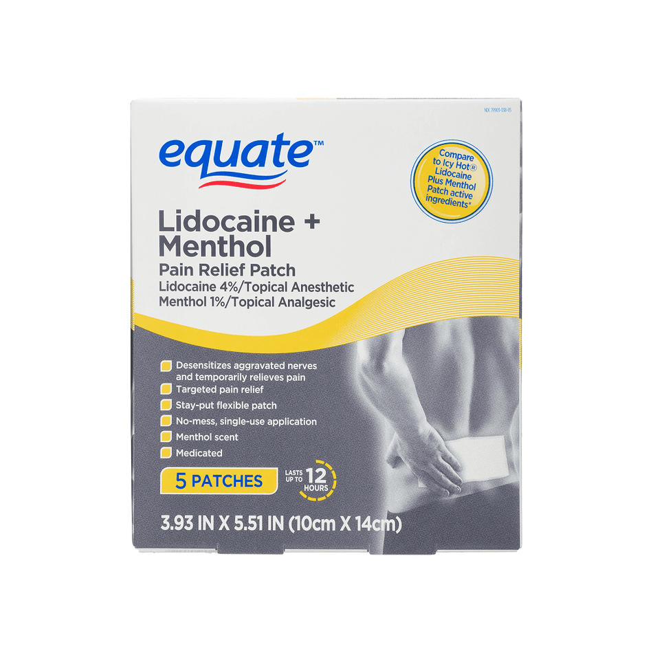 Lidocaine and Menthol Pain Relief Patch