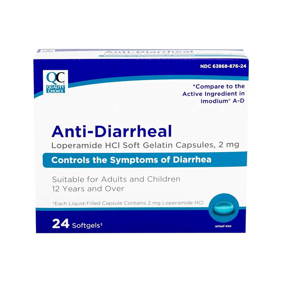 Loperamide 2 mg Anti Diarrheal Softgel