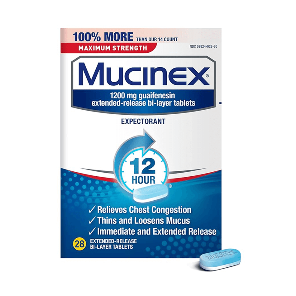 Mucinex Expectorant 12-Hour Tablets