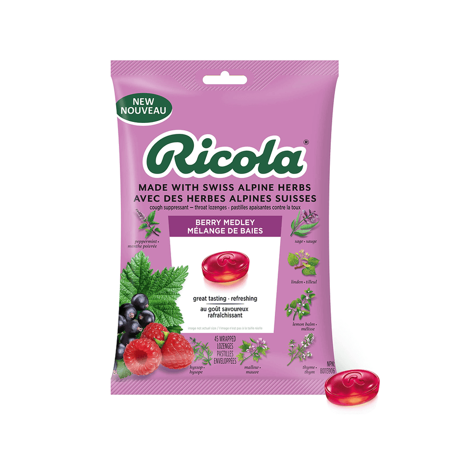 Ricola Cough Drops Berry
