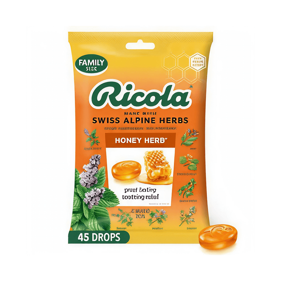 Ricola Cough Drops Honey Herb