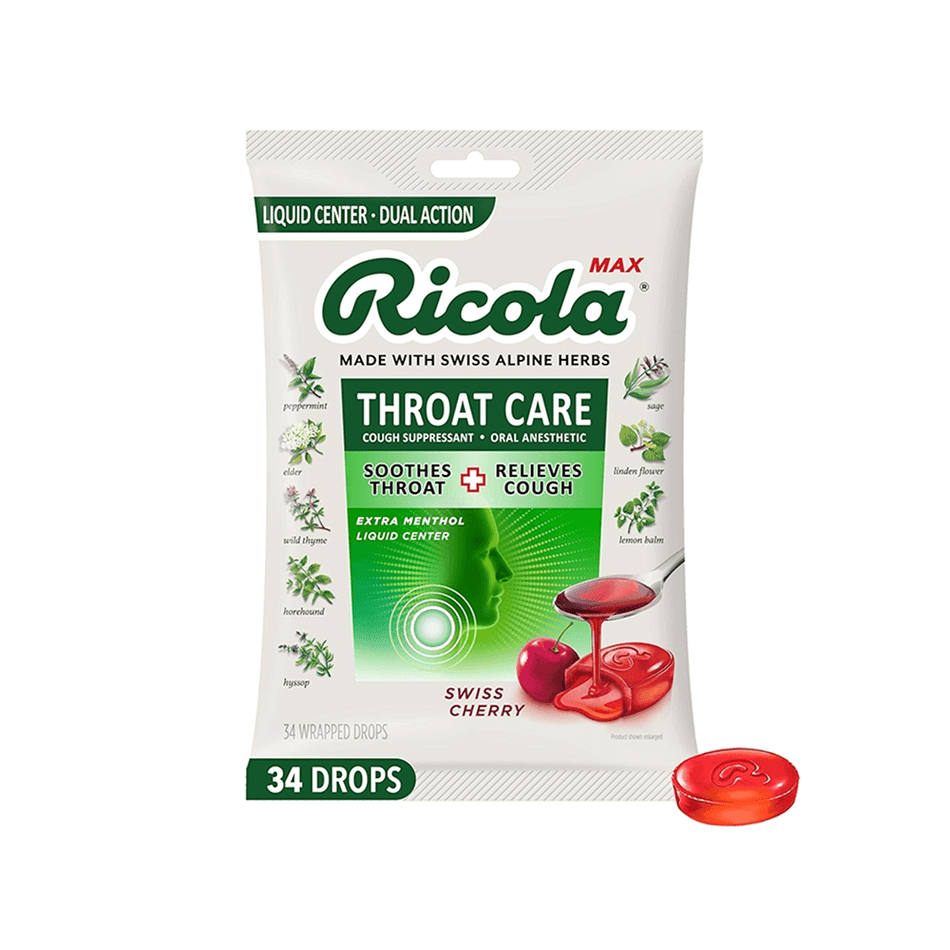 Ricola Max Throat Care Cherry